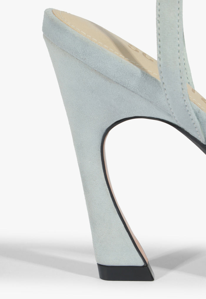 Cadey-Lee Curve Lace Suede Sandal - Schutz Shoes