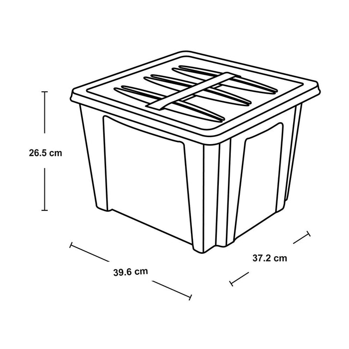 Caja Apilable de 30 Litros