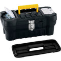 Caja Herramientas 16" Cerradura Metálica Negro