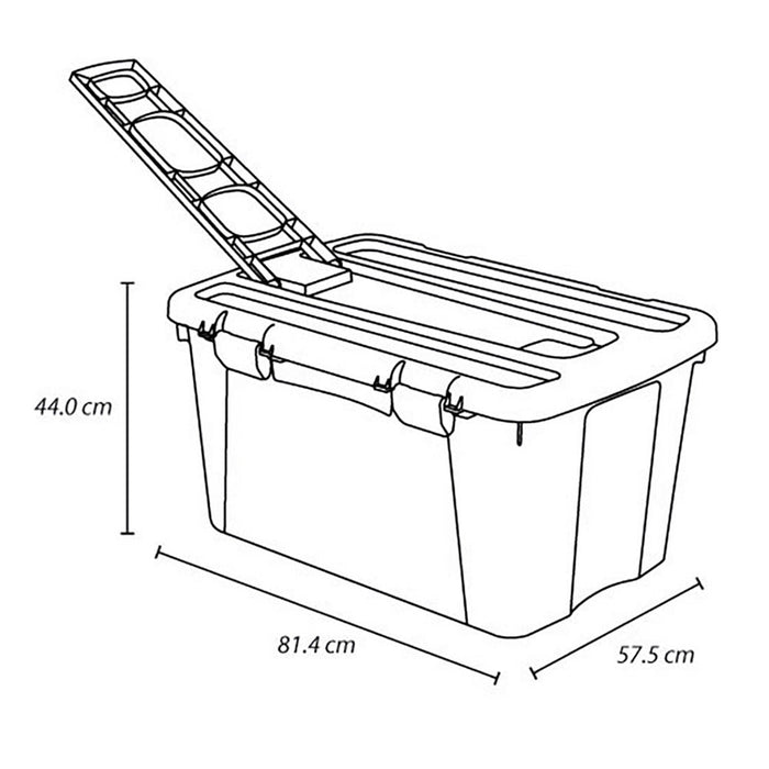 Cajon Móvil 40 Litros