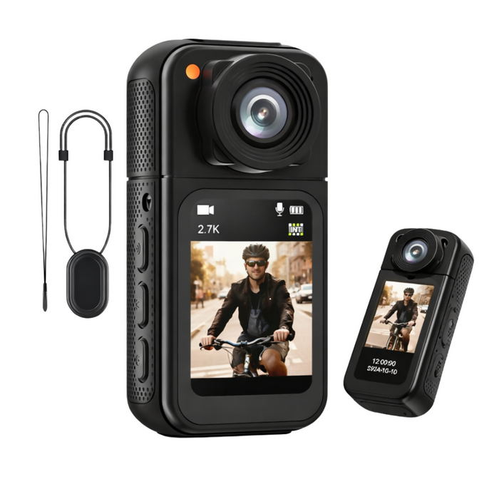 CAMARA DEPORTIVA MINI SPORT CAM WIFI LENTE MAGNETICA FULL HD