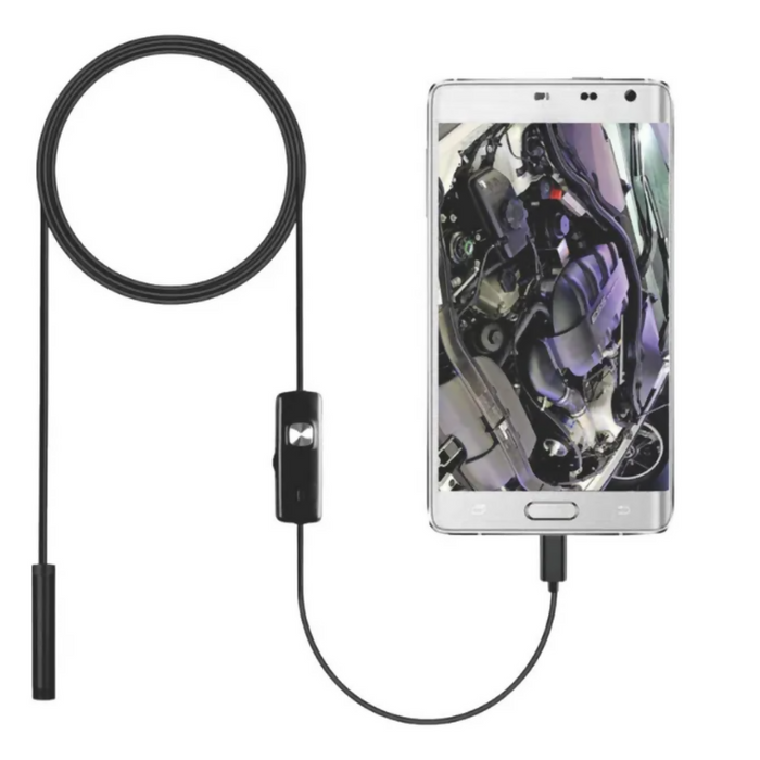 CÁMARA ENDOSCOPIO PARA CELULAR Y PC USB TIPO C 5 MTS