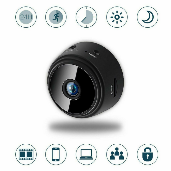 CAMARA MINI ESPÍA IP WIFI MONITOREO EN TIEMPO REAL MICRÓFONO