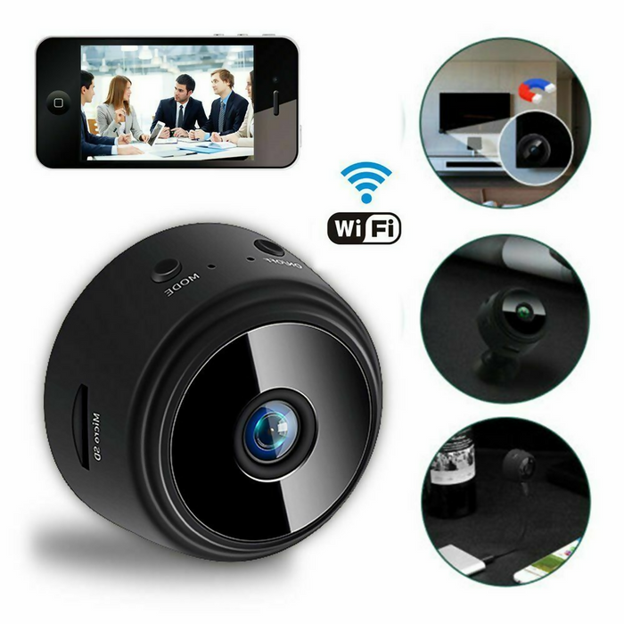 CAMARA MINI ESPÍA IP WIFI MONITOREO EN TIEMPO REAL MICRÓFONO