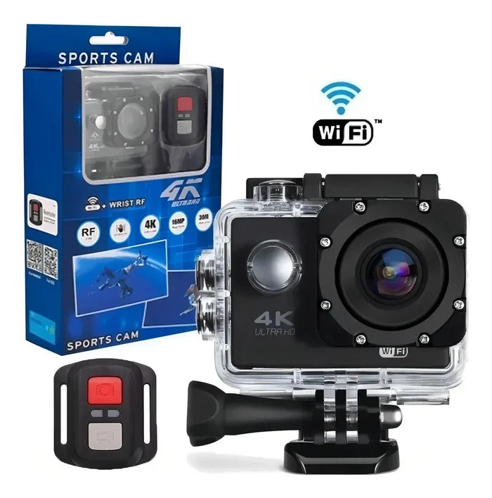 CÁMARA MOTO WIFI 4K+ CONTROL