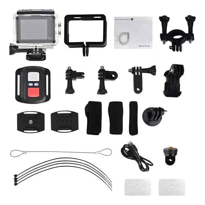CÁMARA MOTO WIFI 4K+ CONTROL