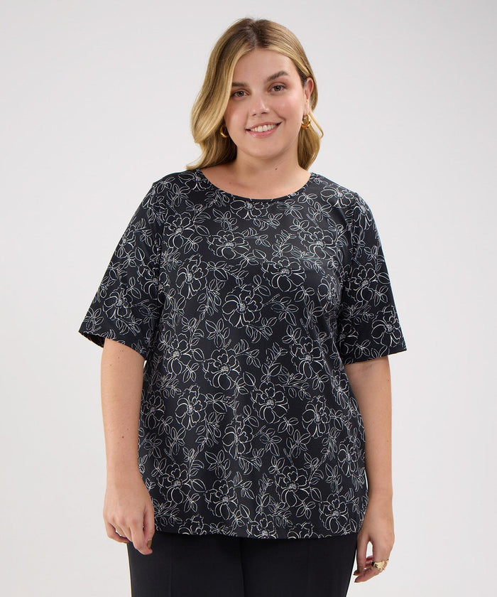 CAMISETA 3/4 EST PLUS 14090822