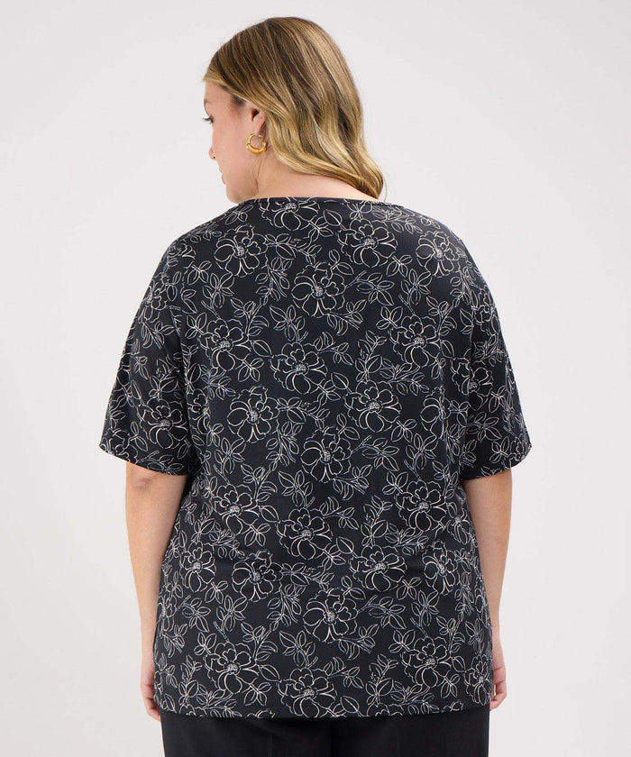 CAMISETA 3/4 EST PLUS 14090822