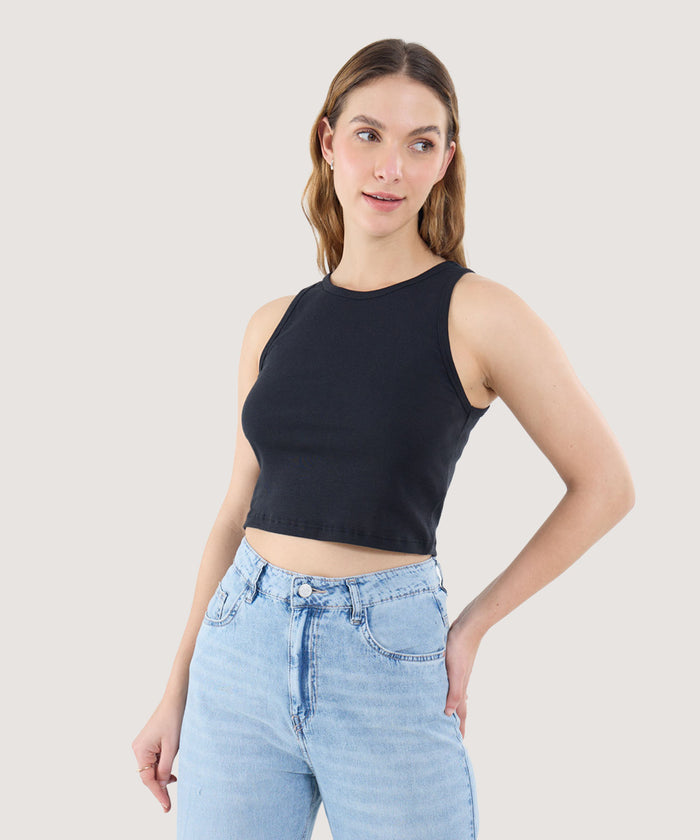 CAMISETA CROP TOP MANGA SISA 40092240