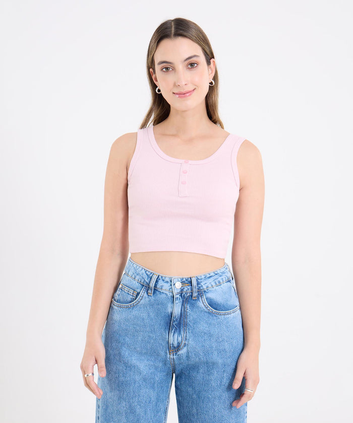 CAMISETA CROP TOP MANGA SISA 40092692
