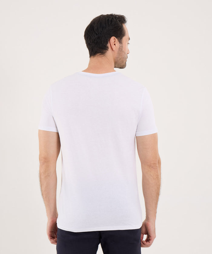CAMISETA CUELLO HENLEY MANGA CORTA 60090839