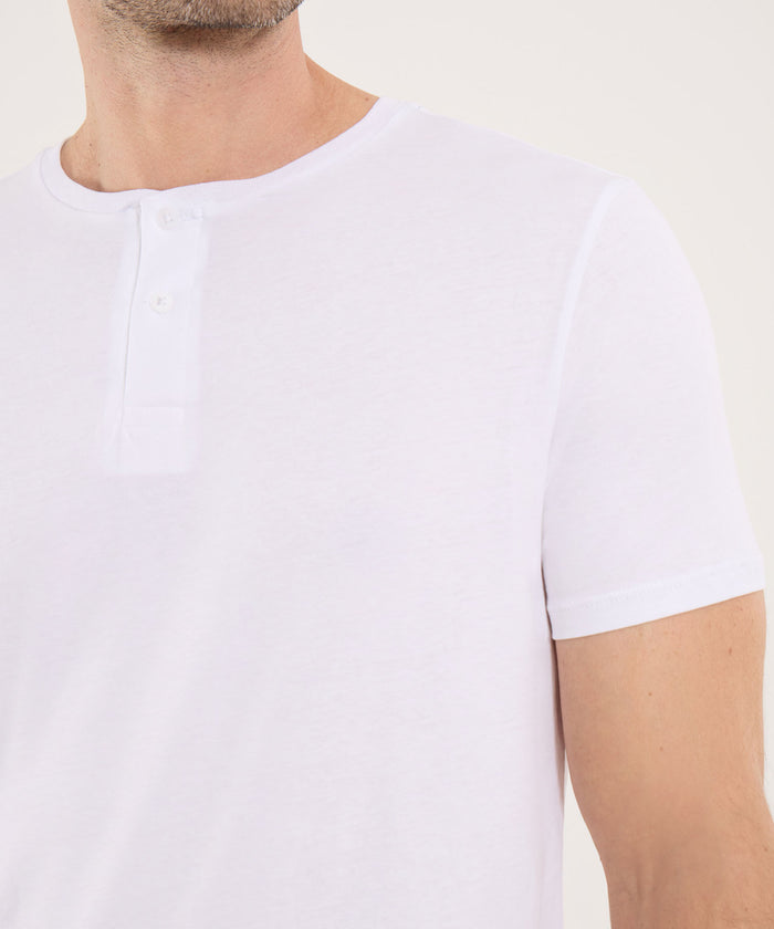 CAMISETA CUELLO HENLEY MANGA CORTA 60090839