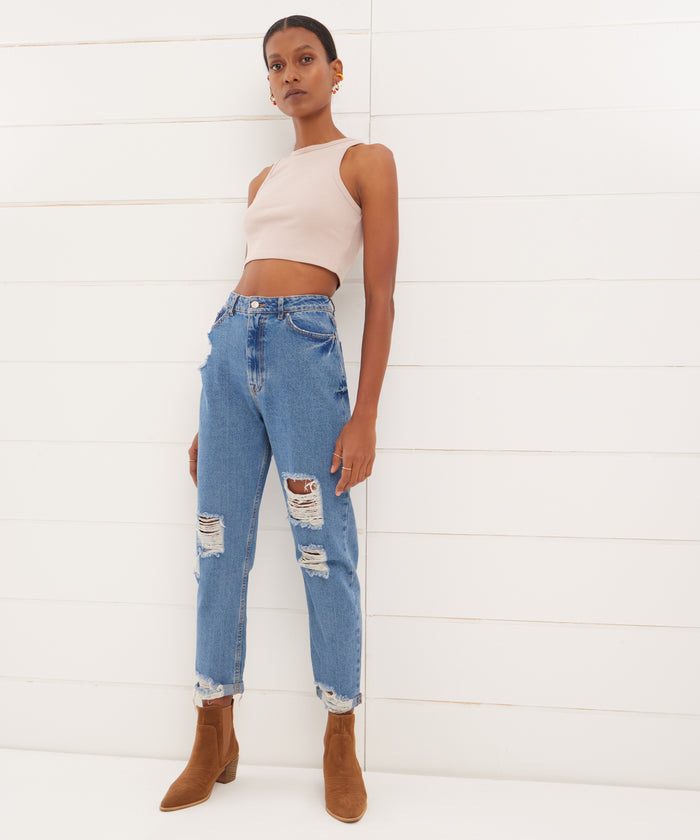 CAMISETA ESQUELETO CROP  UNICOLOR 28095014