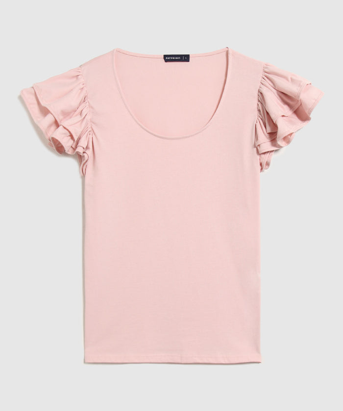 CAMISETA MANGA CORTA CUELLO REDONDO 30093680