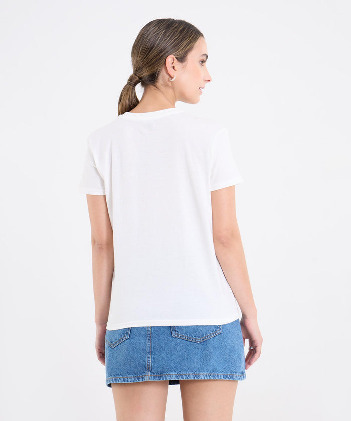 CAMISETA MANGA CORTA CUELLO REDONDO 40092706