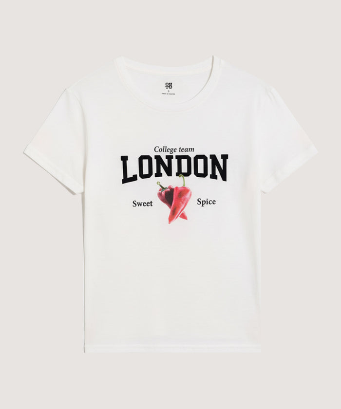 CAMISETA MANGA CORTA CUELLO REDONDO 40092708