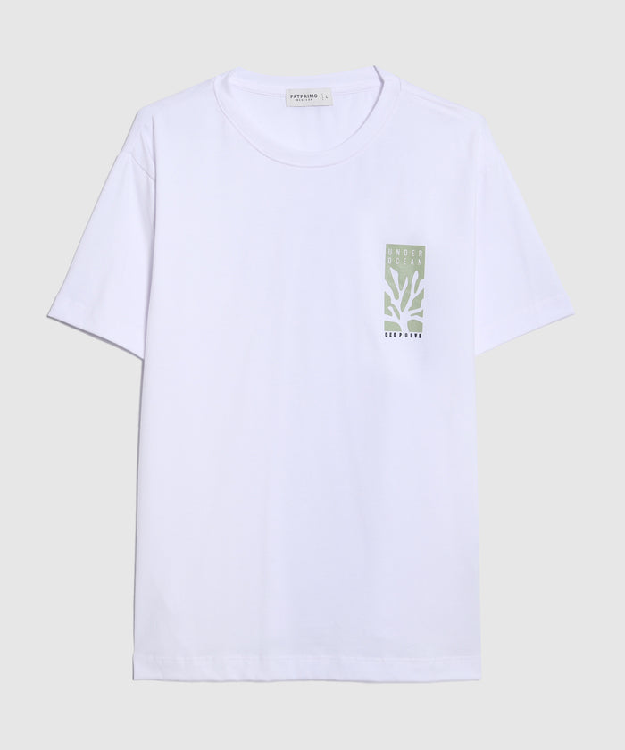 CAMISETA MANGA CORTA CUELLO REDONDO 44090927