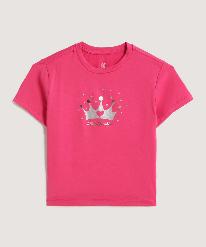 CAMISETA MANGA CORTA CUELLO REDONDO 90090345