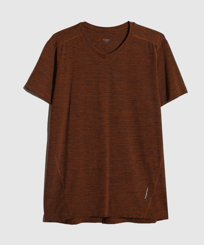 CAMISETA MANGA CORTA CUELLO V 44090861