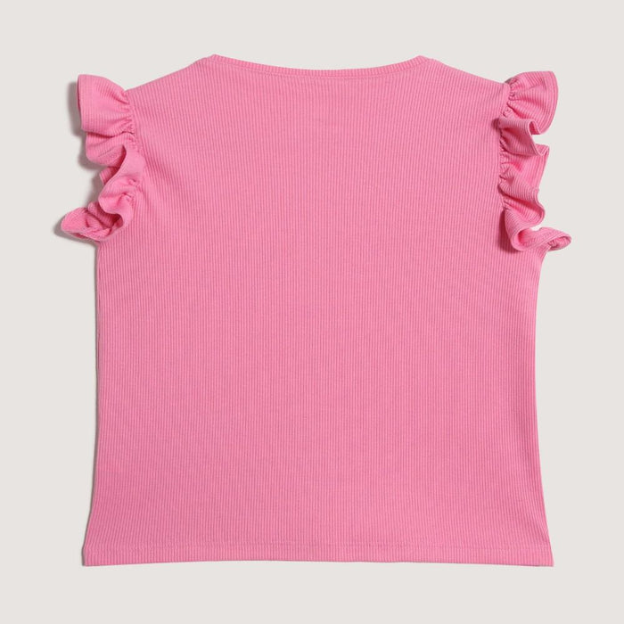 CAMISETA MANGA SISA CUELLO REDONDO 90090335