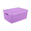 Canasta Fique 13.5 Litros Lavanda
