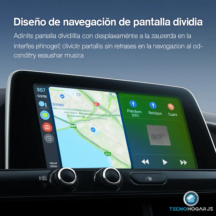 CAR PLAY ANDROID AUTO INALÁMBRICO ADAPTADOR USB TECNOHOGARJS