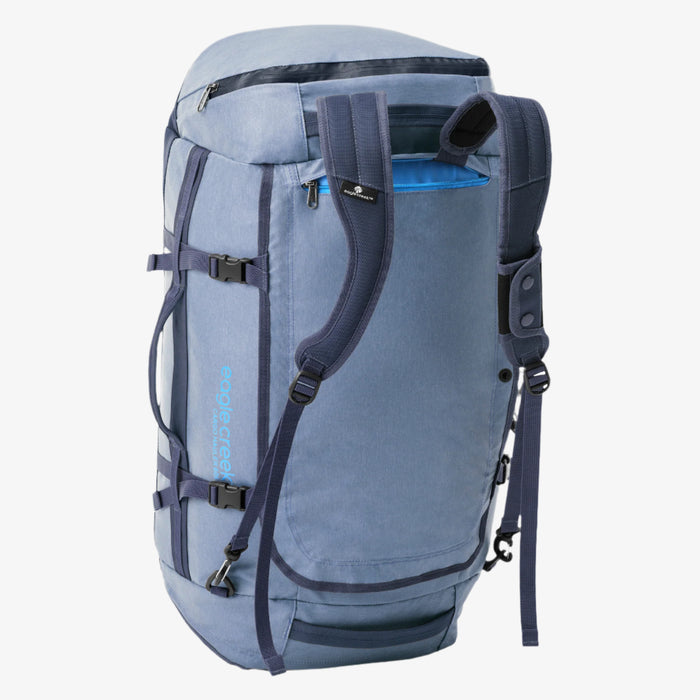 Blue Duffel Bag with Backpack Straps Eagle Creek