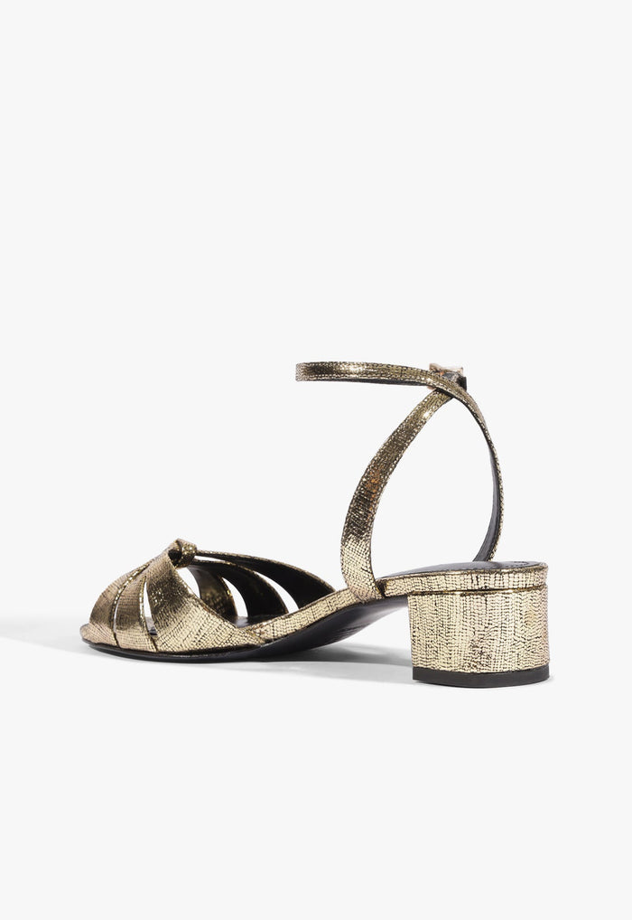 Carmen Mid Leather Sandal - Schutz Shoes