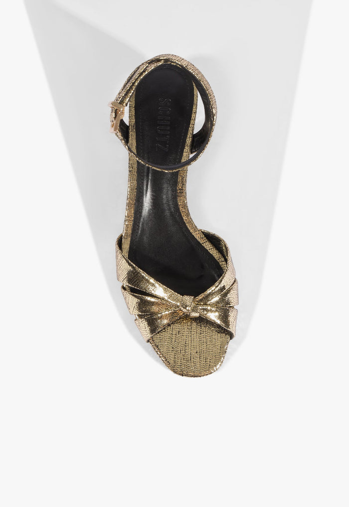 Carmen Mid Leather Sandal - Schutz Shoes