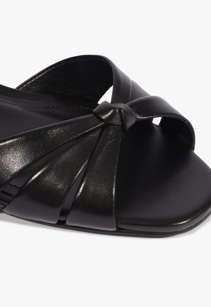 Carmen Mid Leather Sandal - Schutz Shoes