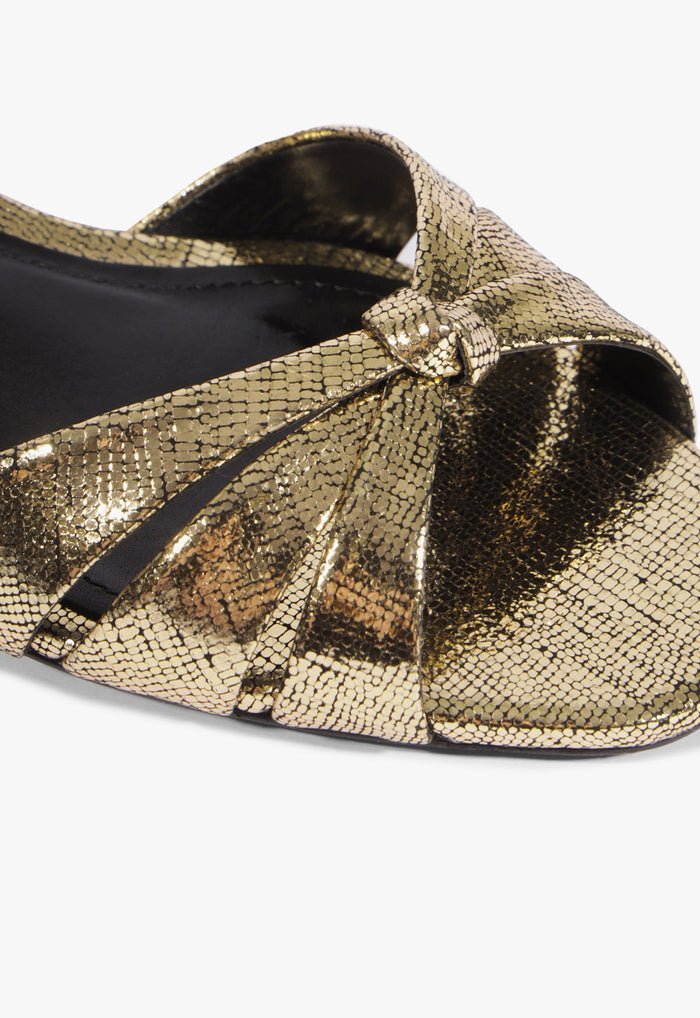 Carmen Mid Leather Sandal - Schutz Shoes
