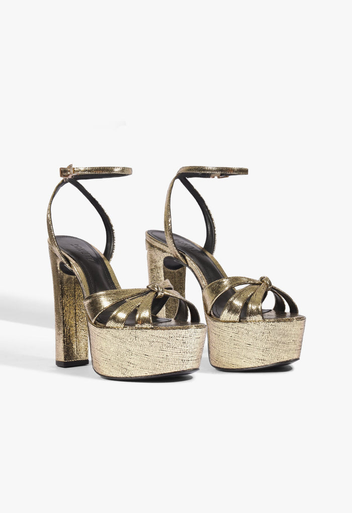 Carmen Platform Leather Sandal - Schutz Shoes