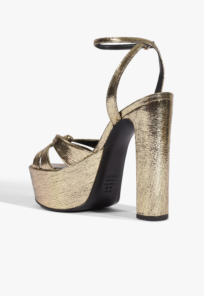 Carmen Platform Leather Sandal - Schutz Shoes