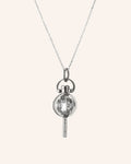 Mini "Carpe Diem" Key Charm Necklace