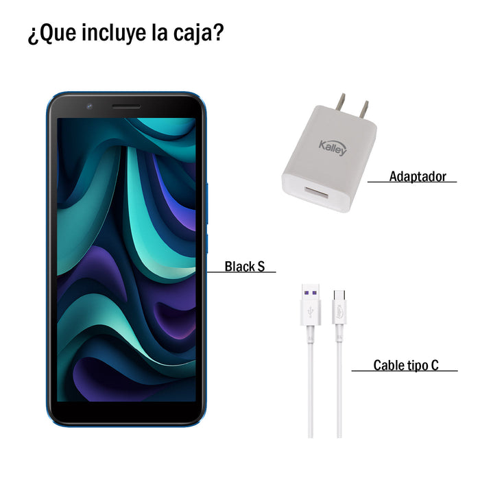Celular Black S, Azul