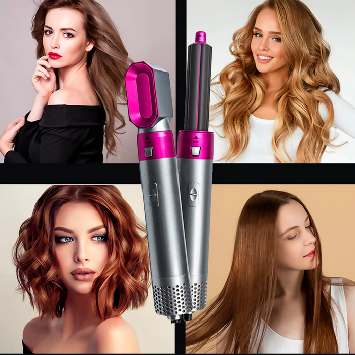 CEPILLO ALISADOR 5 EN 1 LEMAN HOT AIR STYLER