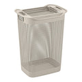 Cesta Para Ropa Linum Con Tejido Premium Taupe