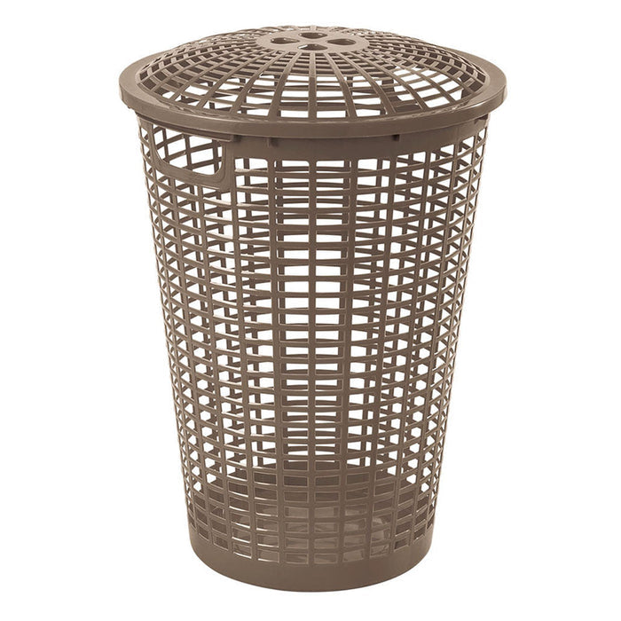 Cesta para Ropa Redonda con Manijas Mocca