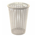 Cesta para Ropa Redonda con Manijas Taupe