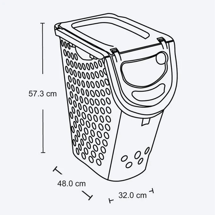 Cesta Plus para Ropa Wengue
