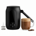 CHOCOLATERA ELÉCTRICA ESPUMADOR LECHE PANTALLA DIGITAL 250ML