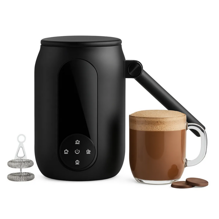 CHOCOLATERA ELÉCTRICA ESPUMADOR LECHE PANTALLA DIGITAL 250ML