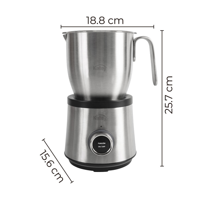 Chocolatera Kalley K-Ch, Plateado