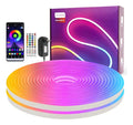 CINTA LUZ NEÓN RGB LED MANGUERA 5 METROS MICRÓFONO RÍTMICA