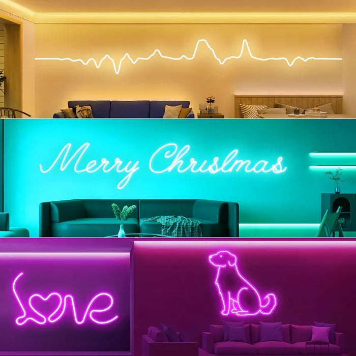 CINTA LUZ NEÓN RGB LED MANGUERA 5 METROS MICRÓFONO RÍTMICA