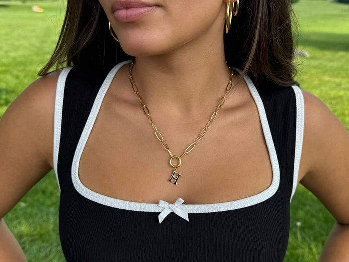 Classic Initial Pendant | LINK, design your own