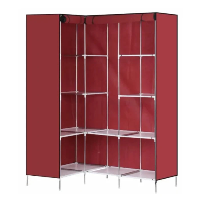 CLOSET ESQUINERO ORGANIZADOR DE ROPA 8 ESTANTES 88L88