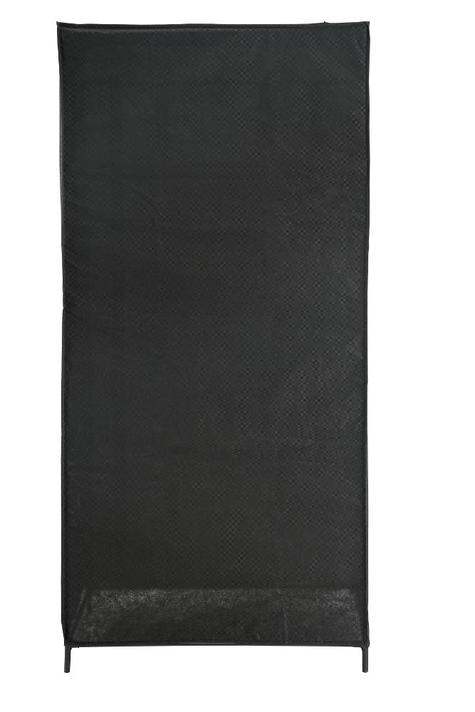 Closet Organizador Tuco, Negro, De tela, con espacio para organizar ropa