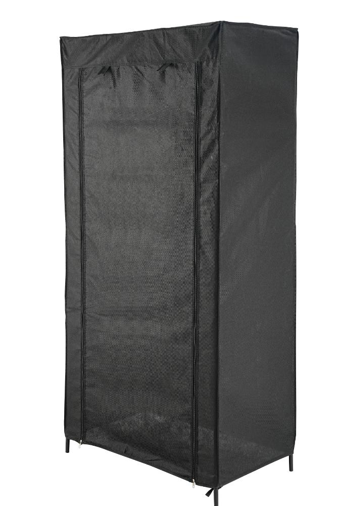 Closet Organizador Tuco, Negro, De tela, con espacio para organizar ropa