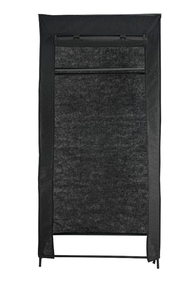 Closet Organizador Tuco, Negro, De tela, con espacio para organizar ropa
